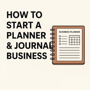 Simple thumbnail image for planner and journal business article – clean and user-friendly design.