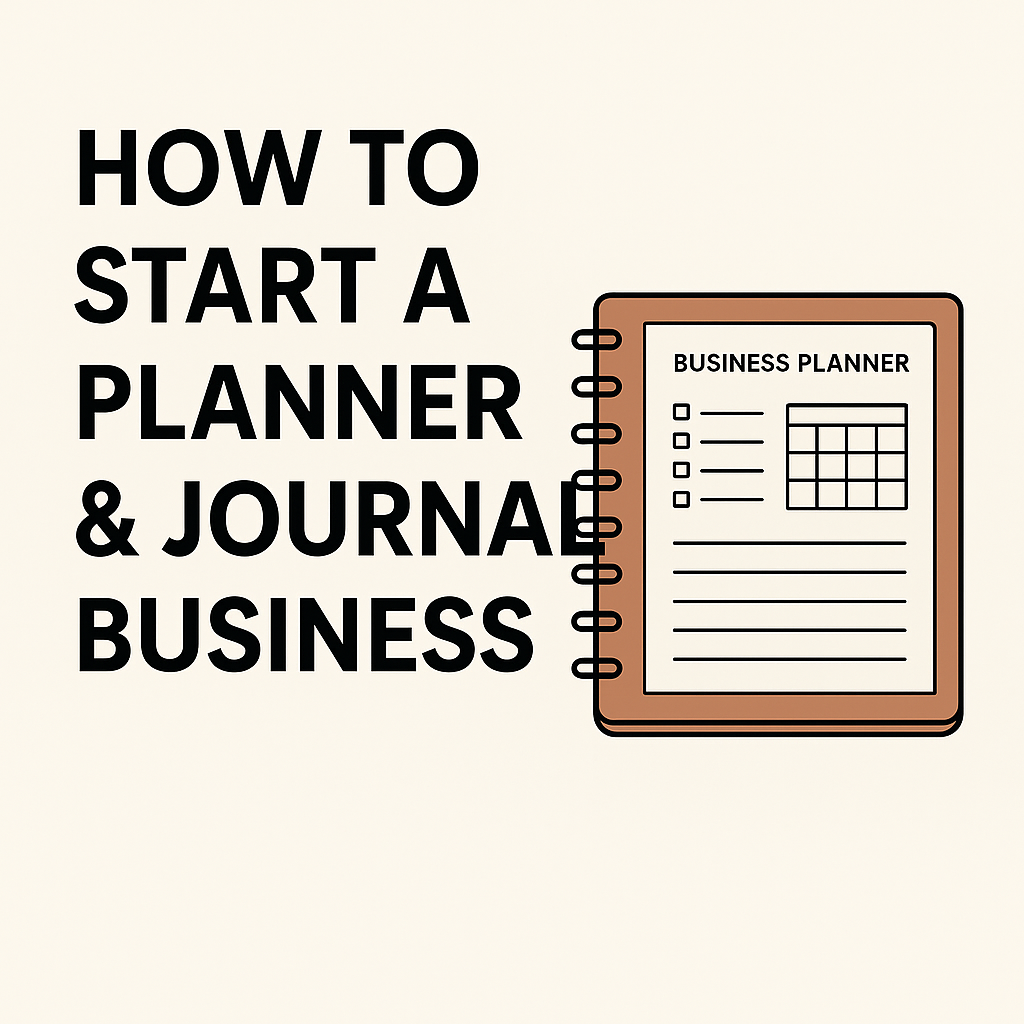 Simple thumbnail image for planner and journal business article – clean and user-friendly design.